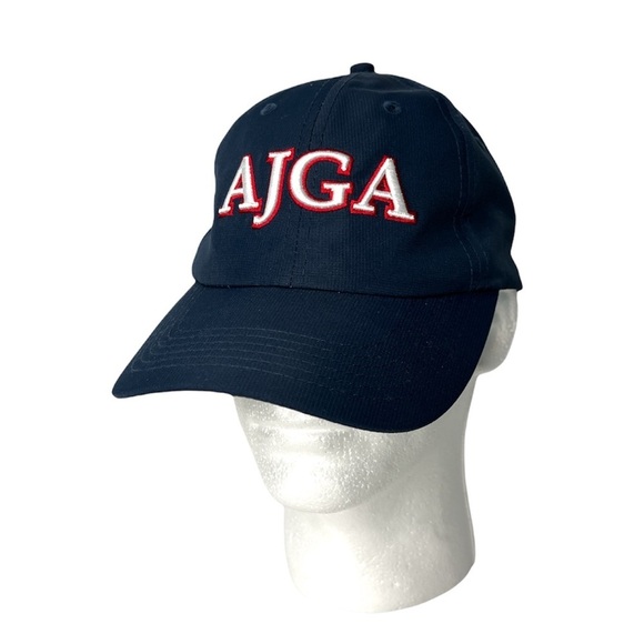 Imperial AJGA Golf Hat Lot Blue Red Adjustable Cap American Jr. Golf Association - Picture 3 of 16
